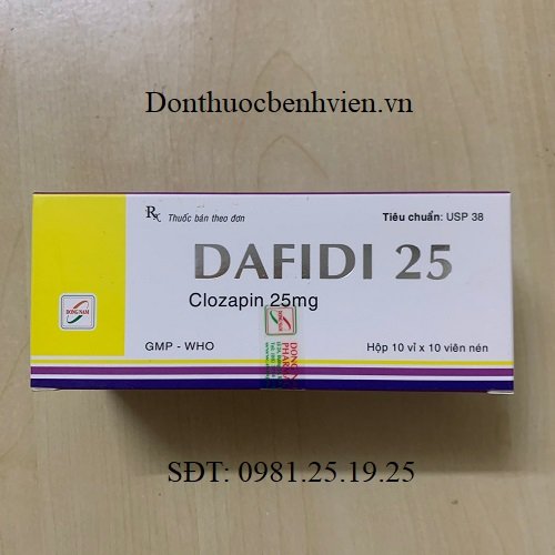 Thuốc Dafidi 25 mg