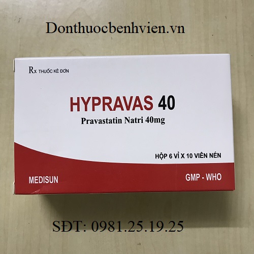 Thuốc Hypravas 40mg