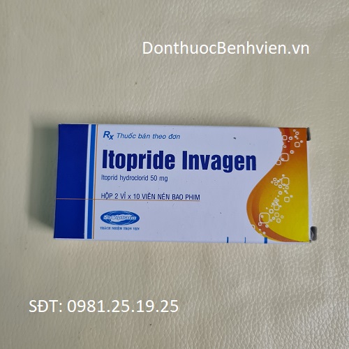 Thuốc Itopride Invagen 50mg