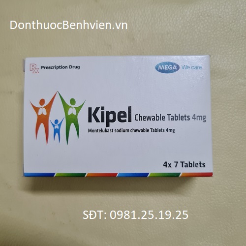Thuốc Kipel Chewable Tablets 4mg