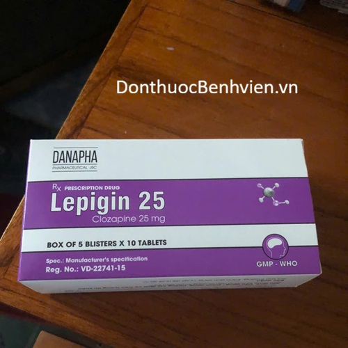 Thuốc Lepigin 25mg Danapha