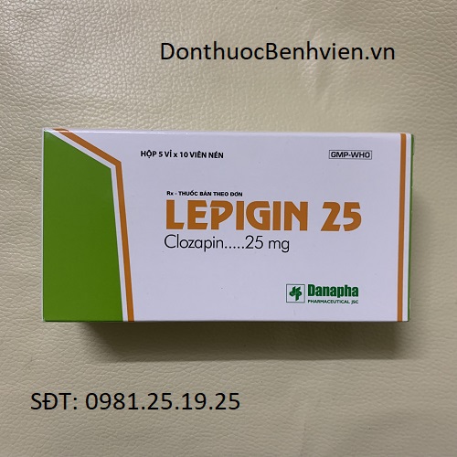 Thuốc Lepigin 25mg Danapha