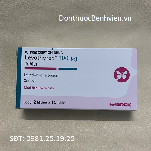 Thuốc Levothyrox 100mcg