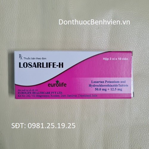 Thuốc Losarlife-H 50mg/12.5mg