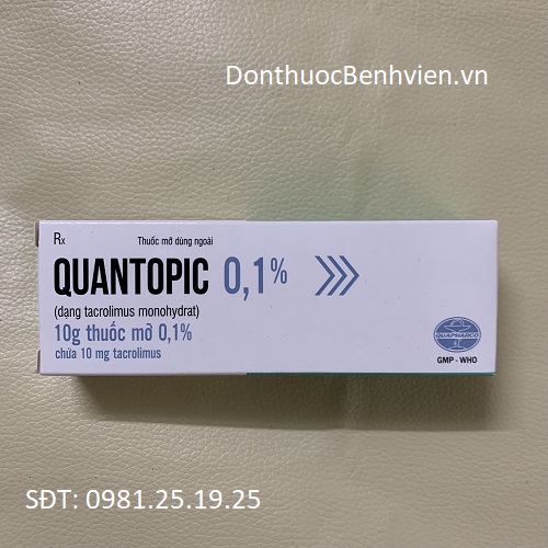 Thuốc Mỡ dùng ngoài Quantopic 0.1%