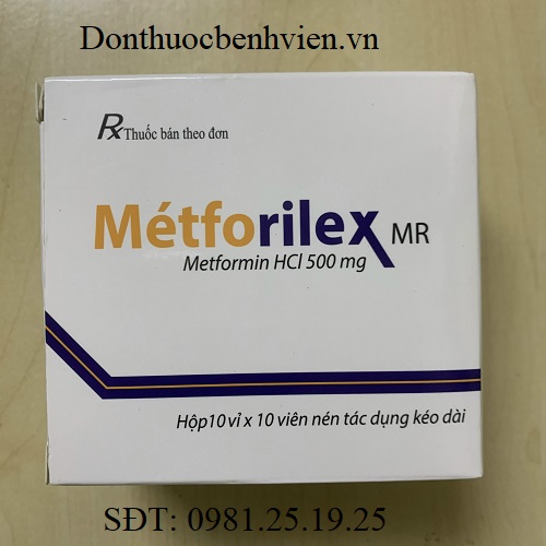 thuốc Metforilex MR 500mg