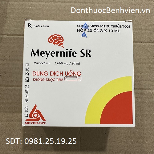 Thuốc Meyernife SR - Dung dịch uống 10ml