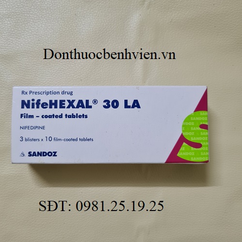 Thuốc NifeHexal 30 LA