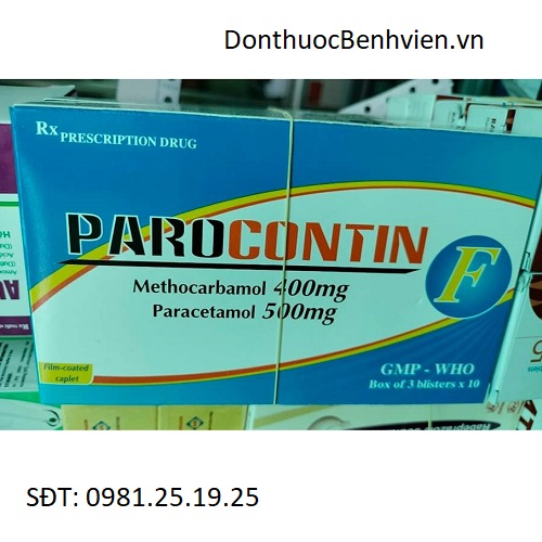 Thuốc Parocontin F 400mg/500mg