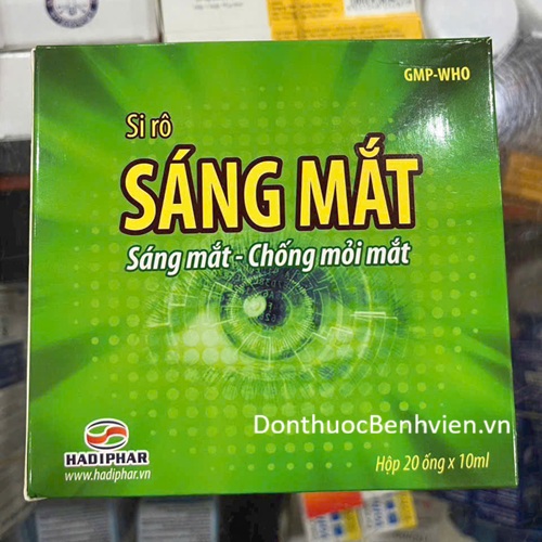 Thuốc Siro sáng mắt Hadiphar
