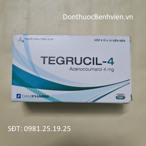 Thuốc Tegrucil 4mg Davipharm