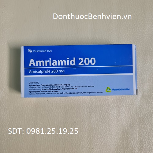 Thuốc Uống Amriamid 200mg Agimexpharm