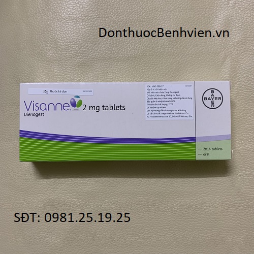 Thuốc Visanne 2mg Tablets