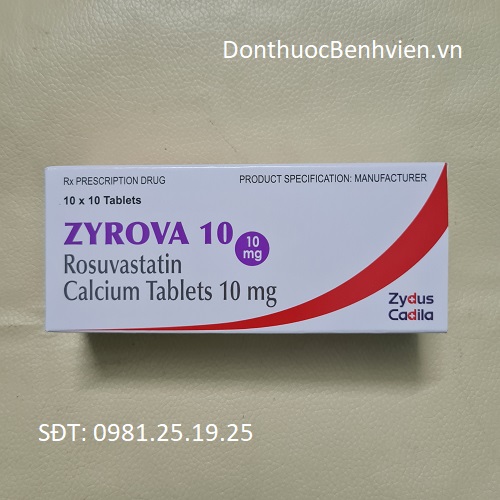 Thuốc Zyrova 10mg
