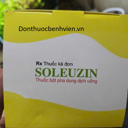 Thuốc bột pha dung dịch uống Soleuzin