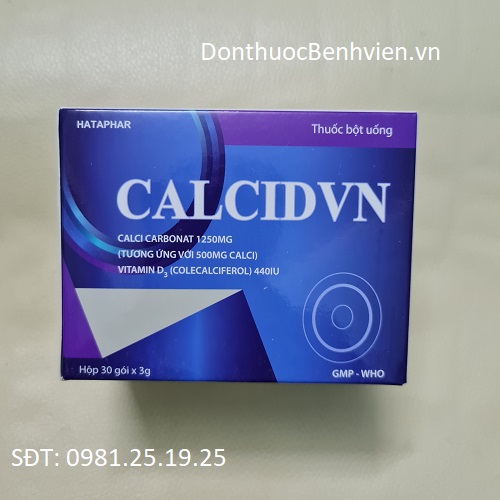 Thuốc bột uống Calcidvn