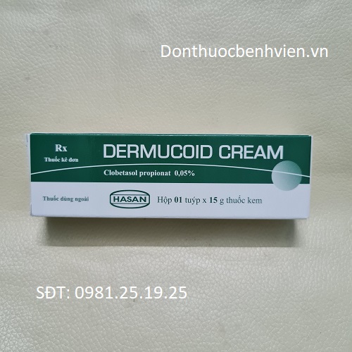 Thuốc dùng ngoài Dermucoid Cream 15g