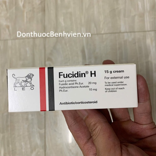 Thuốc dạng kem Fucidin H 15g