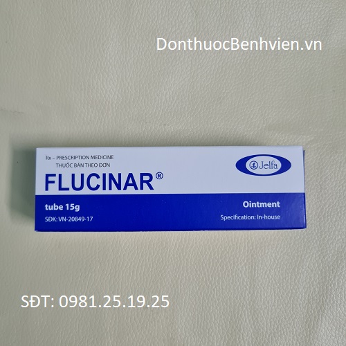 Thuốc mỡ Bôi ngoài da Flucinar 15g