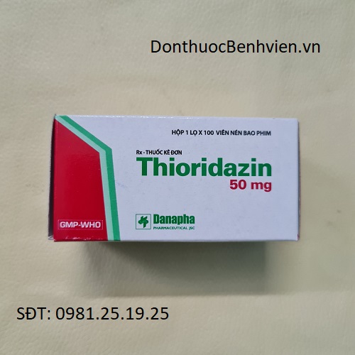 Thuốc uống Thioridazin 50mg Danapha