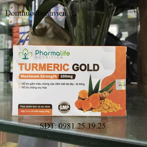 Thực phẩm bảo vệ sức khỏe Turmeric Gold