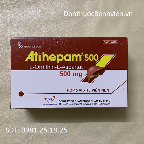 Thuốc Atihepam 500mg