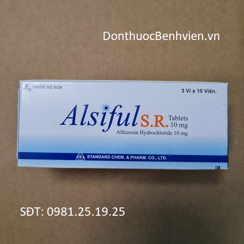 Viên uống Thuốc Alsiful S.R 10mg - Hộp 30 Viên | Donthuocbenhvien.vn