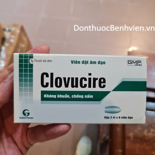 Viên Đăt Âm Đạo Thuốc Clovucire