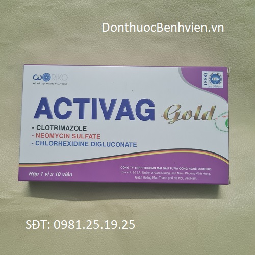 Viên đặt Âm Đạo Activag Gold