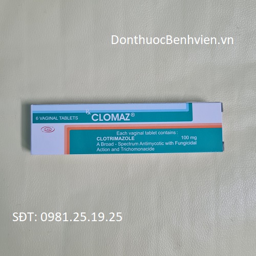 Viên đặt Âm Đạo Thuốc Clomaz 100mg