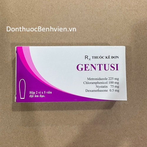Viên đặt Âm Đạo Thuốc Gentusi