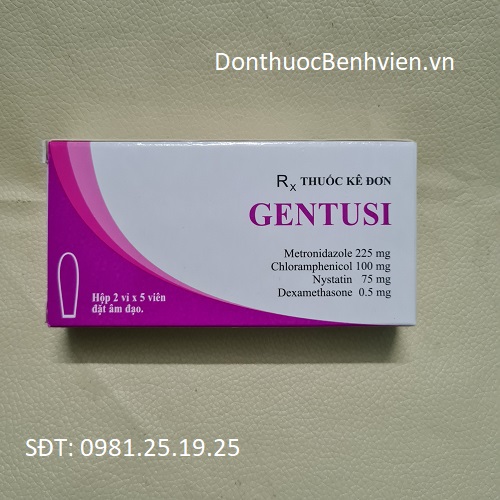 Viên đặt Âm Đạo Thuốc Gentusi