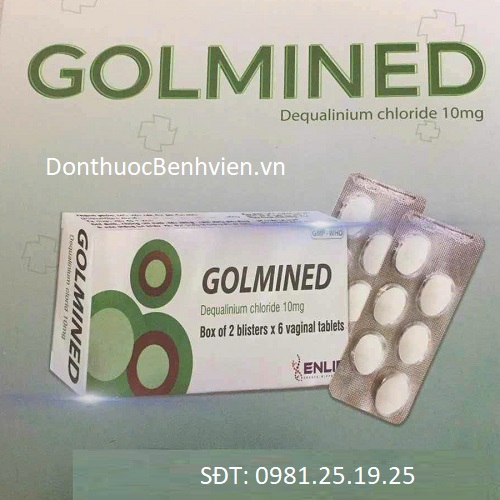 Viên đặt Âm Đạo Thuốc Golmined 10mg
