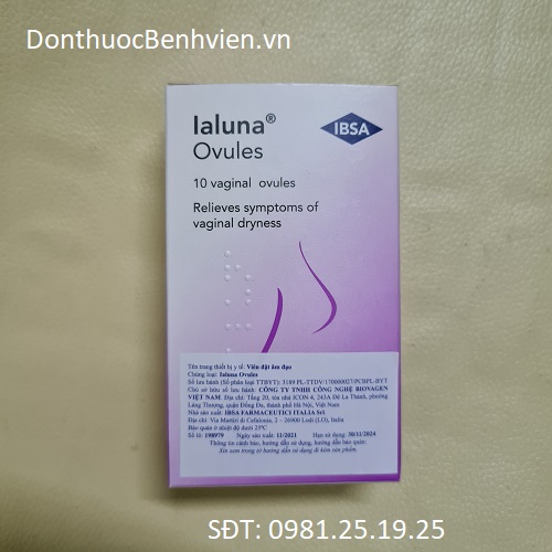 Viên đặt âm đạo Laluna Ovules