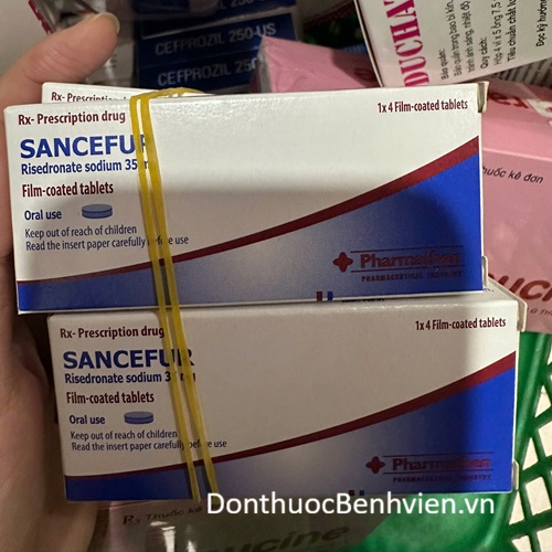 Viên Nén bao phim Thuốc Sancefur 35mg