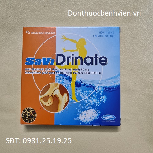 Viên Thuốc sủi bọt Savi Drinate