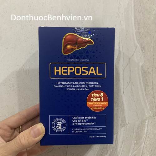 Viên Uống Bổ Gan Heposal