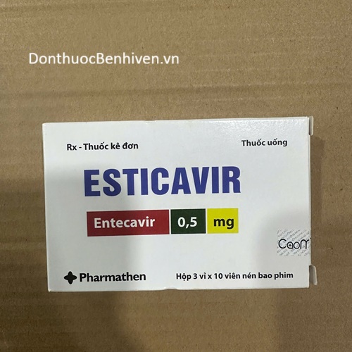 Viên Uống Thuốc Esticavir 0,5mg