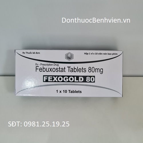 Viên Uống Thuốc Fexogold 80mg