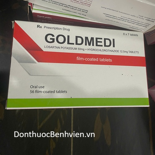 Viên Uống Thuốc Goldmedi 50mg/12.5mg