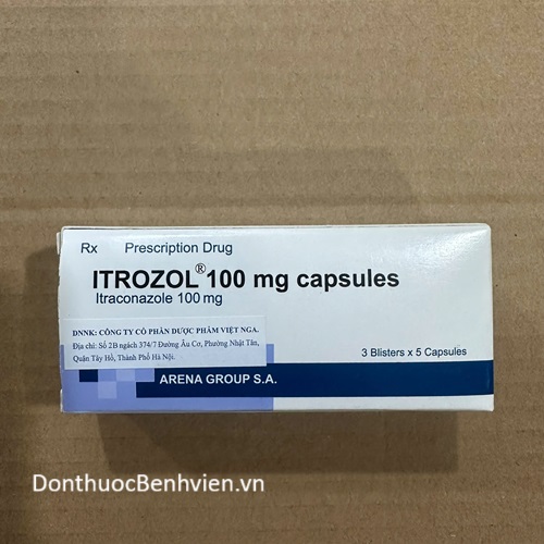 Viên Uống Thuốc Itrozol 100mg
