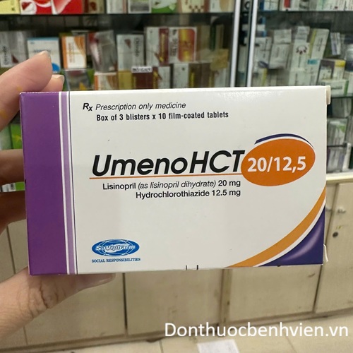 Viên Uống Thuốc UmenoHCT 20mg/12.5mg