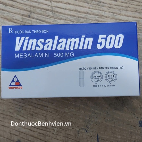 Viên Uống Thuốc Vinsalamin 500mg