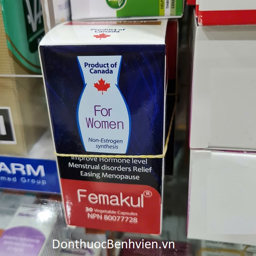 Viên Uống bảo vệ sức khỏe Femakul For Women