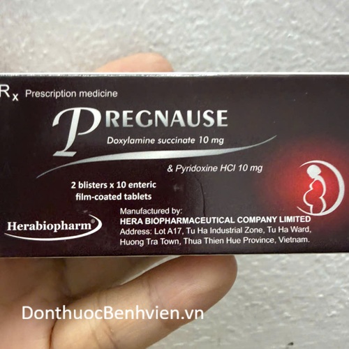 Viên nén  bao tan trong ruột Thuốc Pregnause