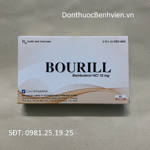 Viên nén Thuốc Bourill 10mg