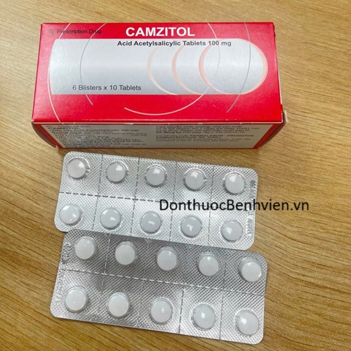 Viên nén Thuốc Camzitol 100mg