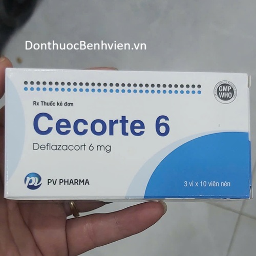 Viên nén Thuốc Cecorte 6mg