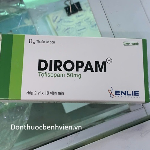 Viên nén Thuốc Diropam 50mg