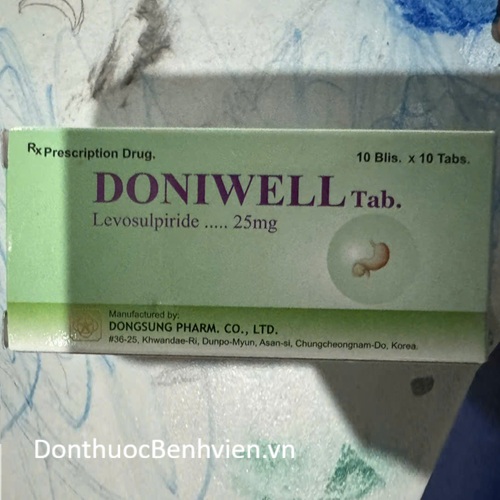 Viên nén Thuốc Doniwell 25mg
